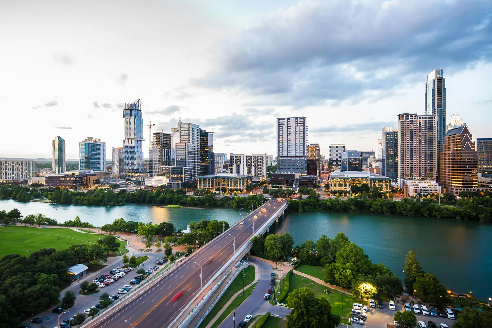 Vista de Austin, Estados Unidos