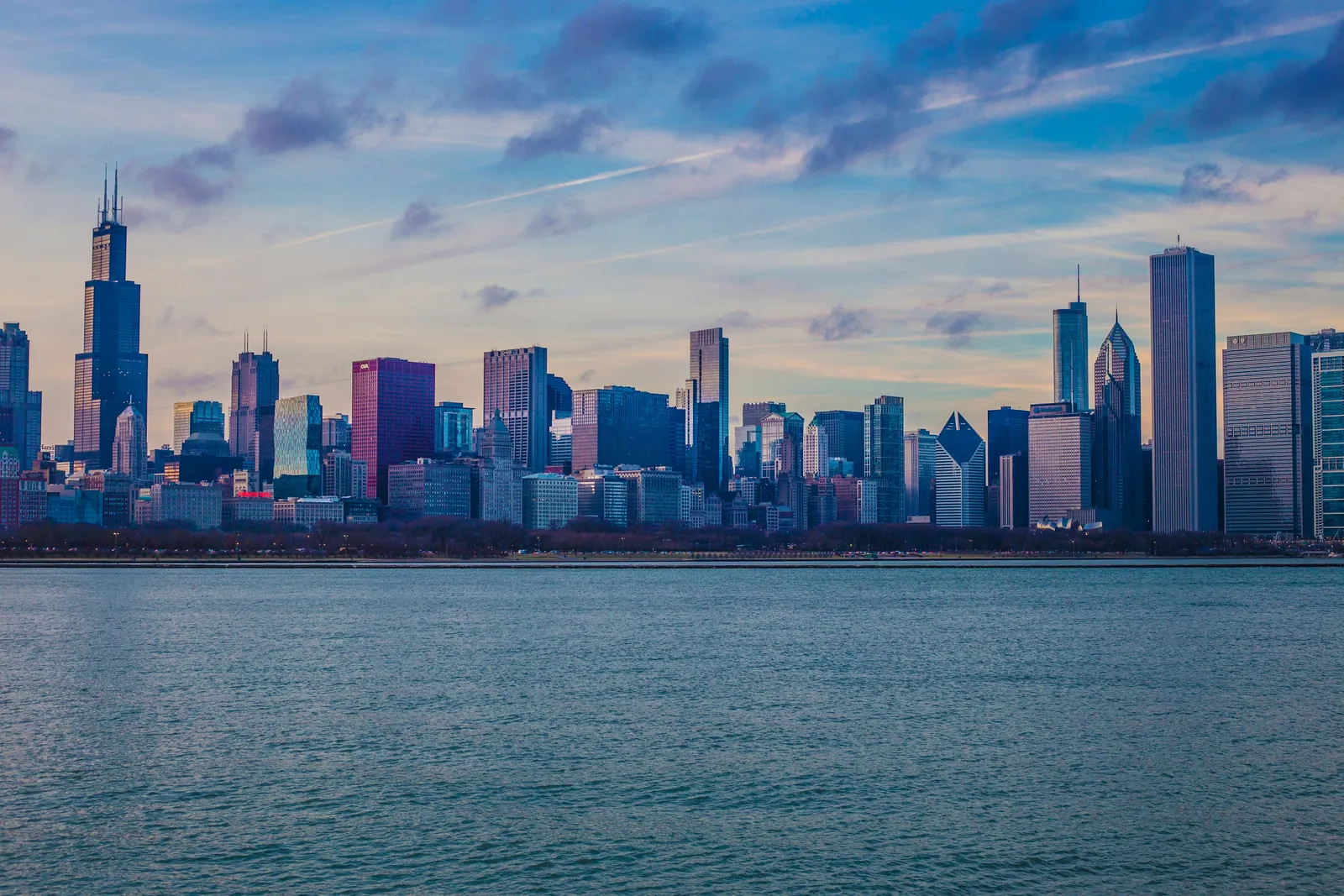 Vista de Chicago, Estados Unidos
